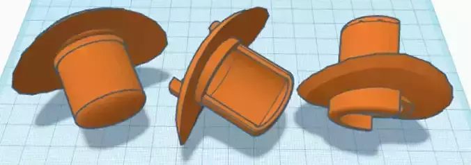 3D Print Bird Feeder Port for Large Format Wine Bottle Feeders Free 3D print model