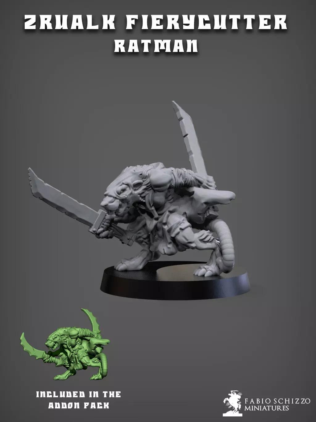 Zrualk Fierycutter 3D print model
