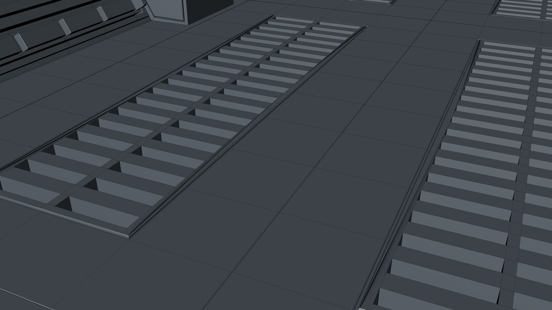 Sci Fi Corridor 3D model_10