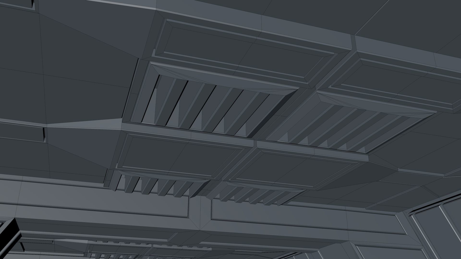 Sci Fi Corridor 3D model_12