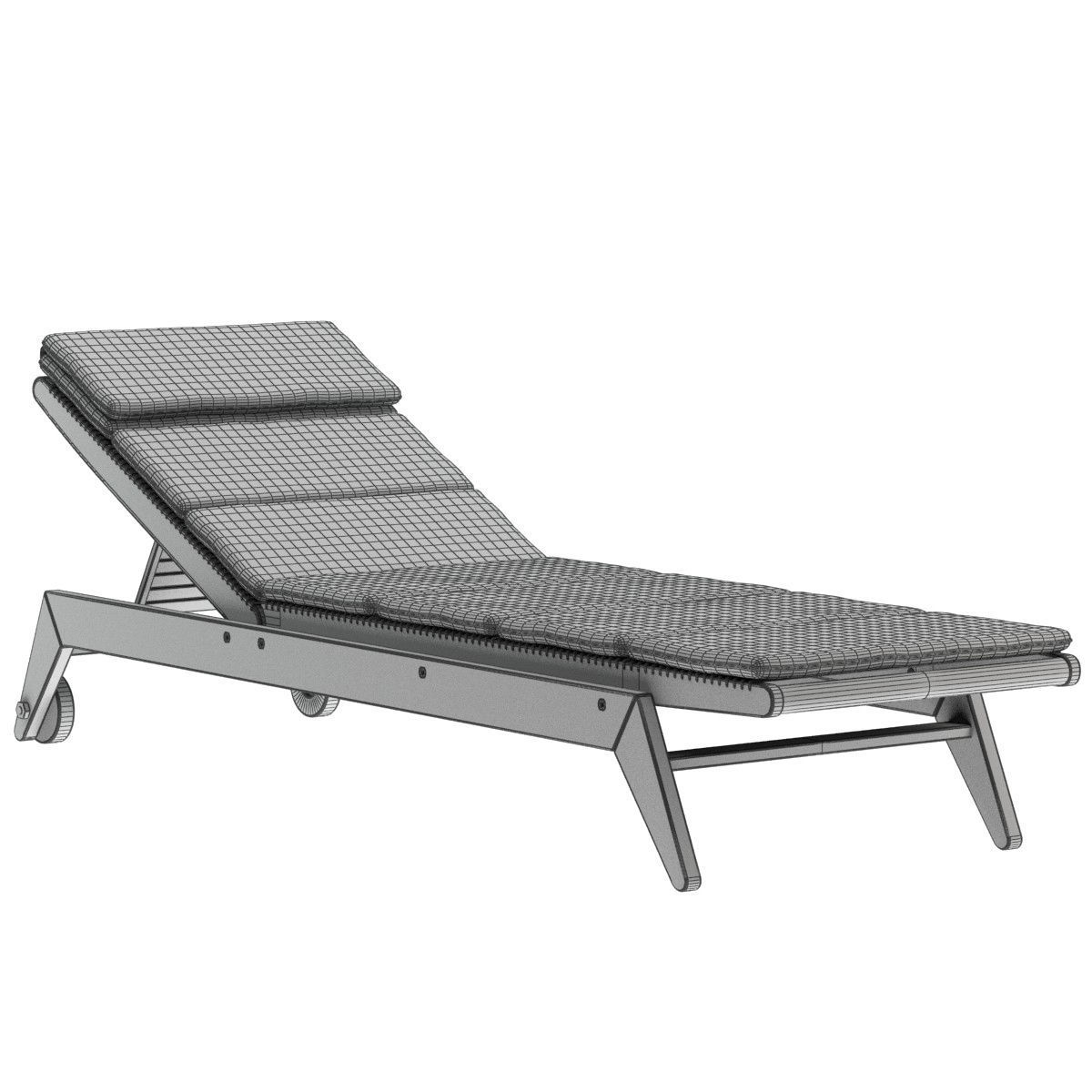 David Sutherland Chaise 3D model_5