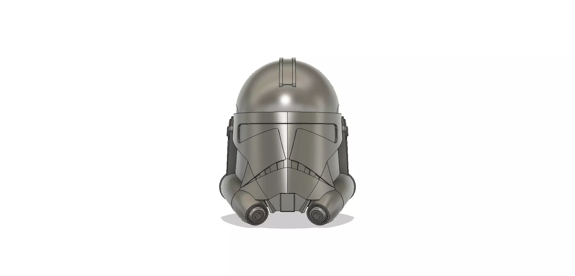 Clone Trooper Helmet TCW 3D print model_0