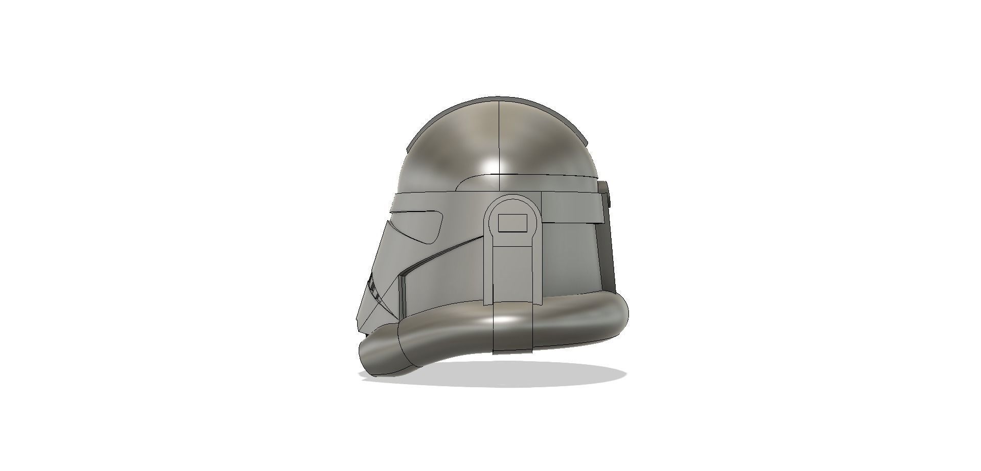 Clone Trooper Helmet TCW 3D print model_2