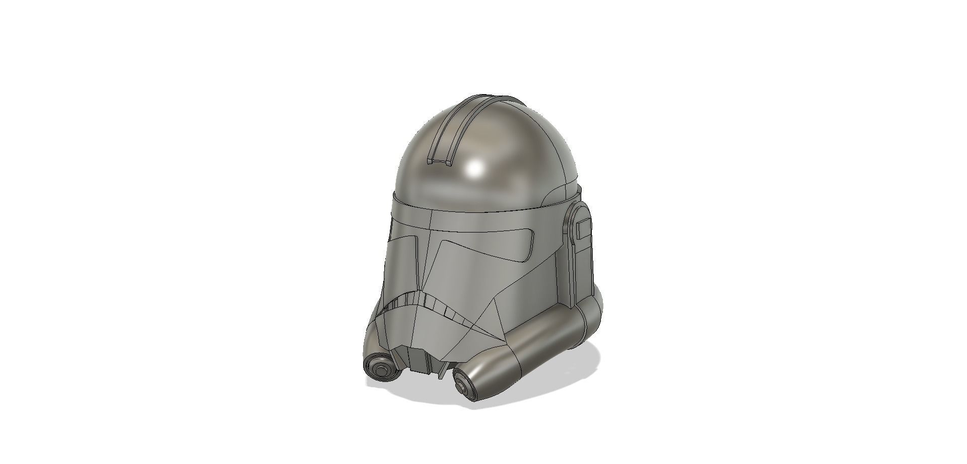 Clone Trooper Helmet TCW 3D print model_1