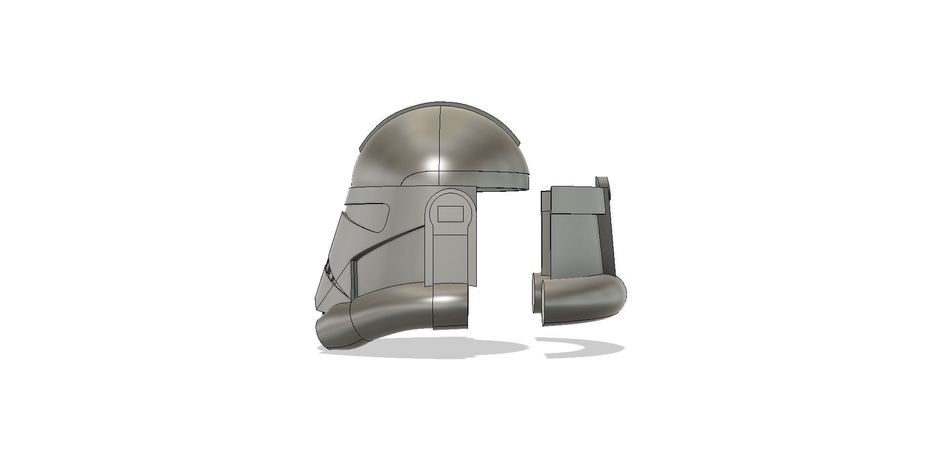 Clone Trooper Helmet TCW 3D print model_4