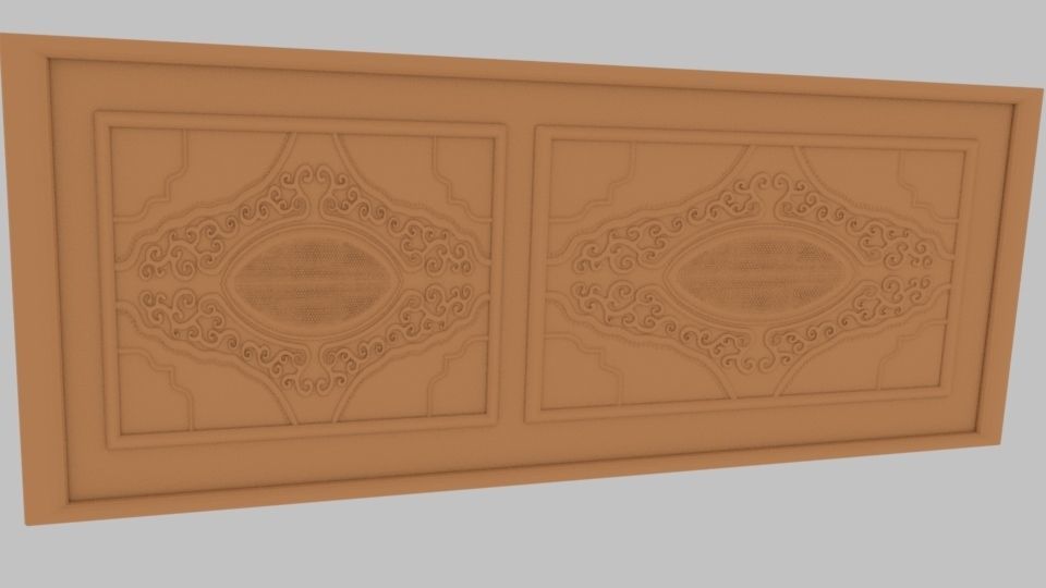 Door Design 3D model_1