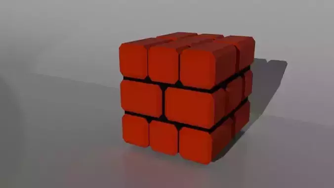 Blocks Low poly cube