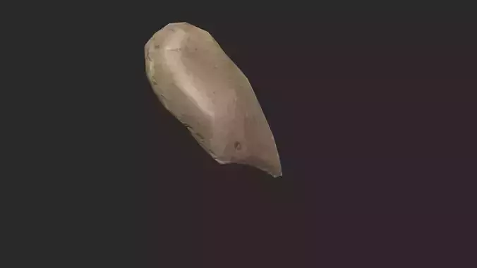Basic Rock Free low-poly 3D model