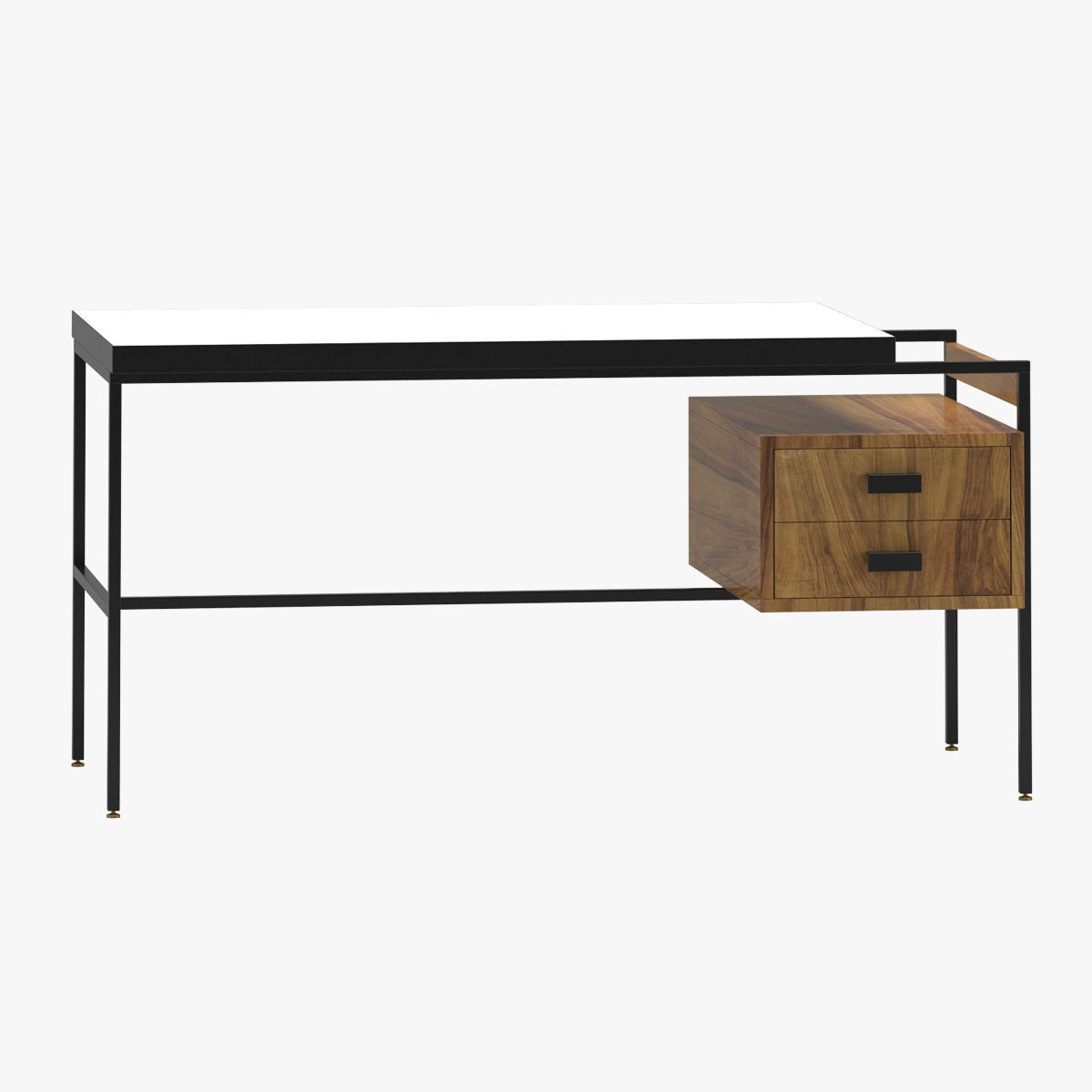 Desk 02 3D model_4