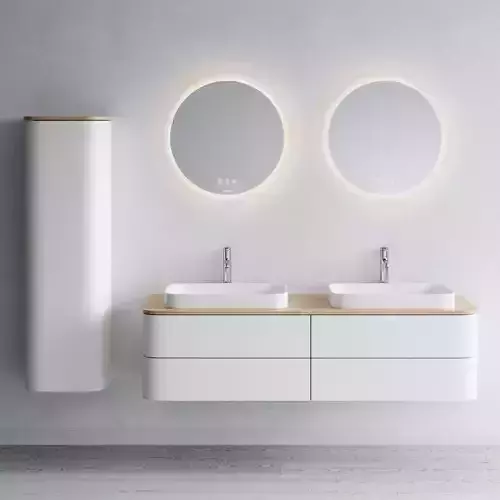 Duravit HAPPY D2 PLUS Double vanity unit