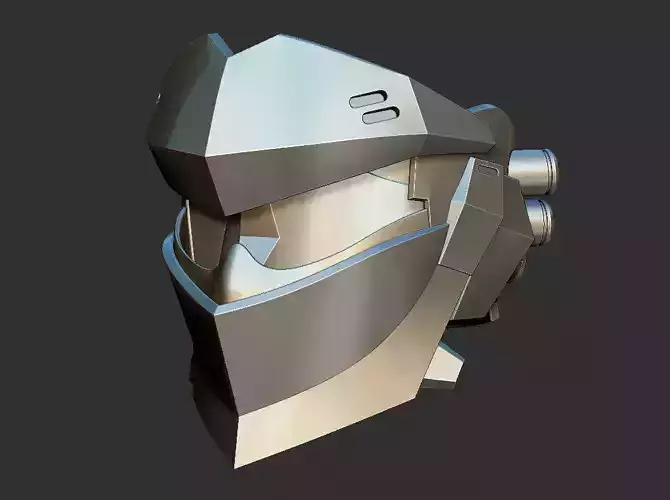 Blackwatch Genji helmet 3D print model