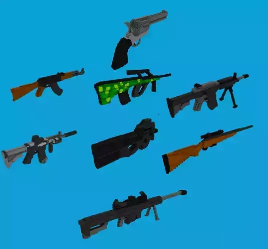 weapons voxel
