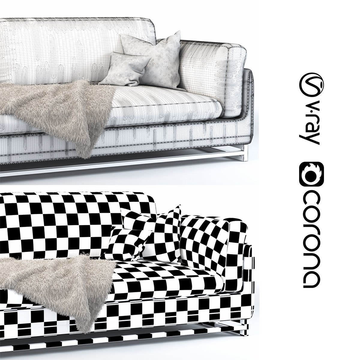 Ryan Comfortable Sofa 3D model_3