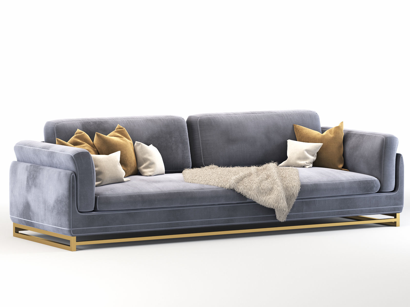 Ryan Comfortable Sofa 3D model_4