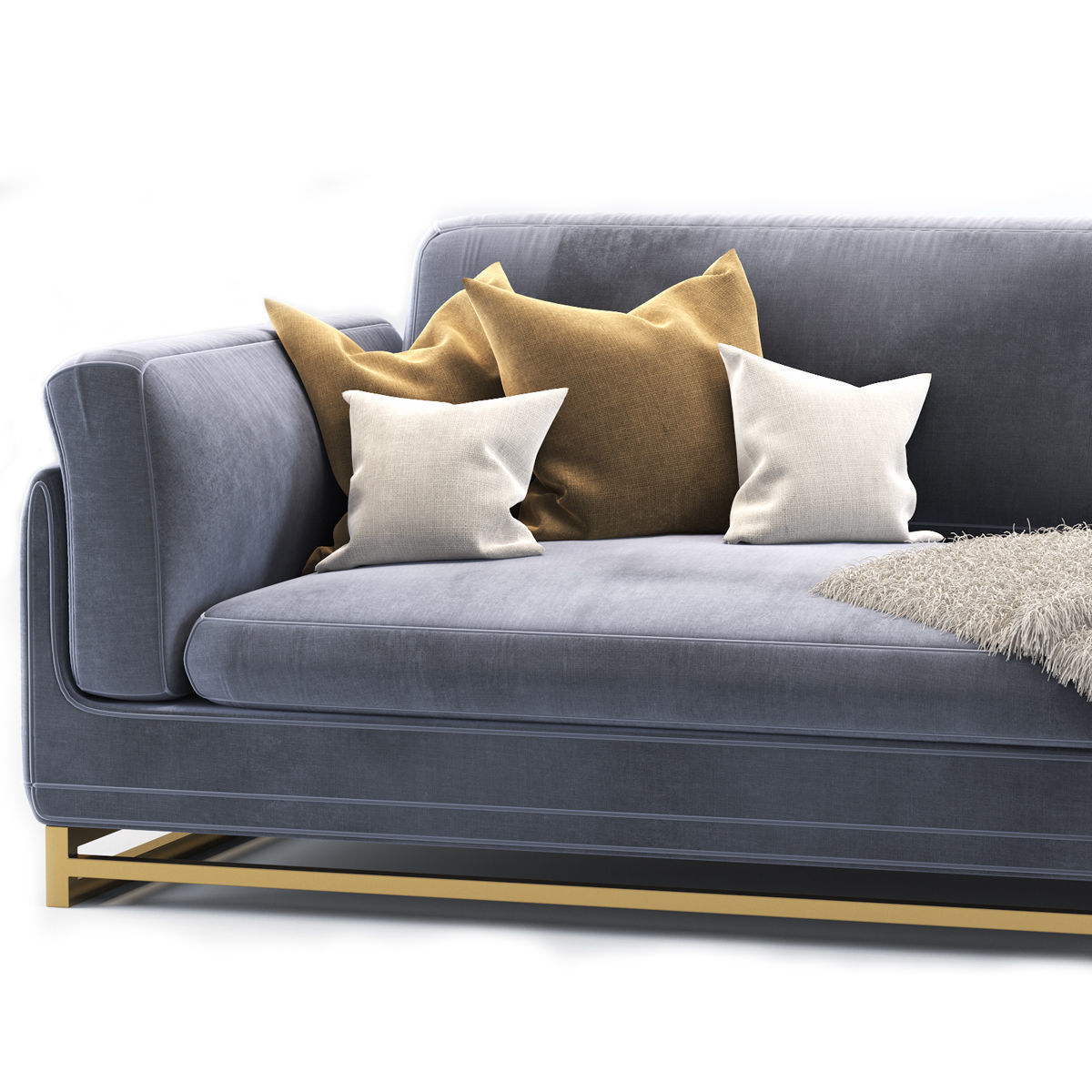 Ryan Comfortable Sofa 3D model_2