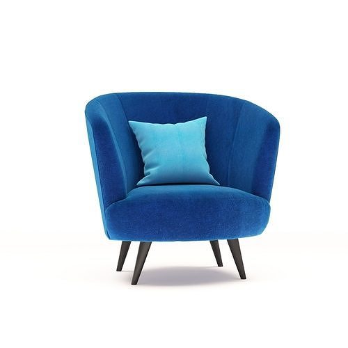 Pierro Tub chair 3D model