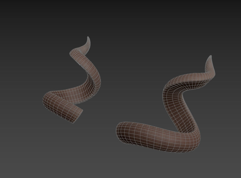 Kudu Horn 3D model_12