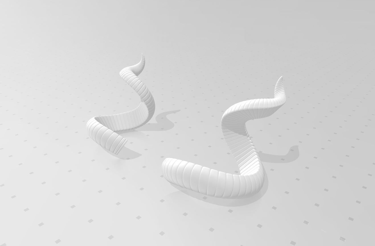 Kudu Horn 3D model_19