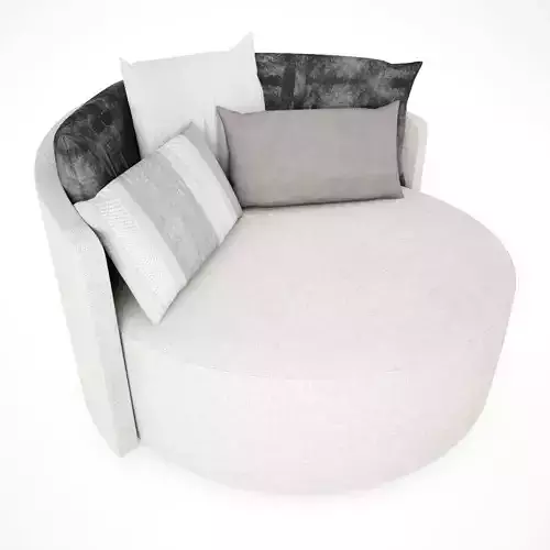 Design Single Sofa 3D model
