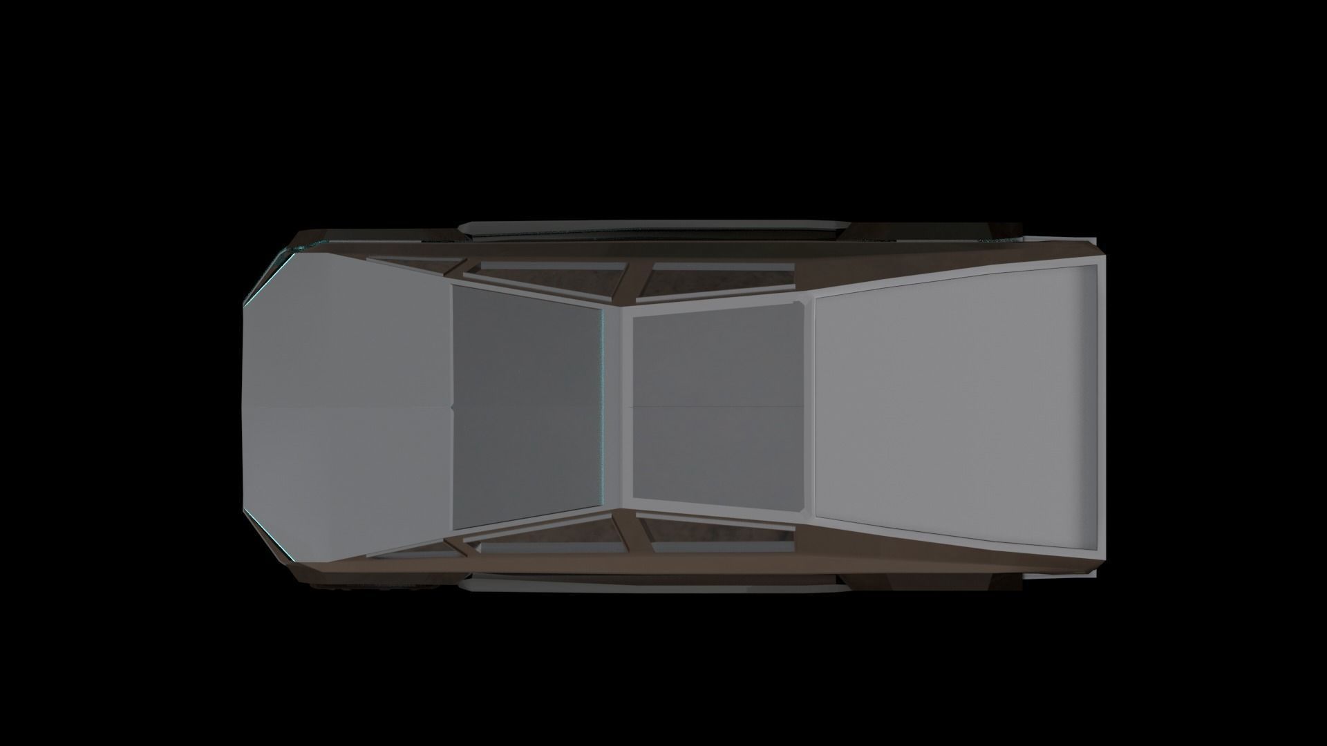 Tesla Cyber truck 3d Model 3D print model_12