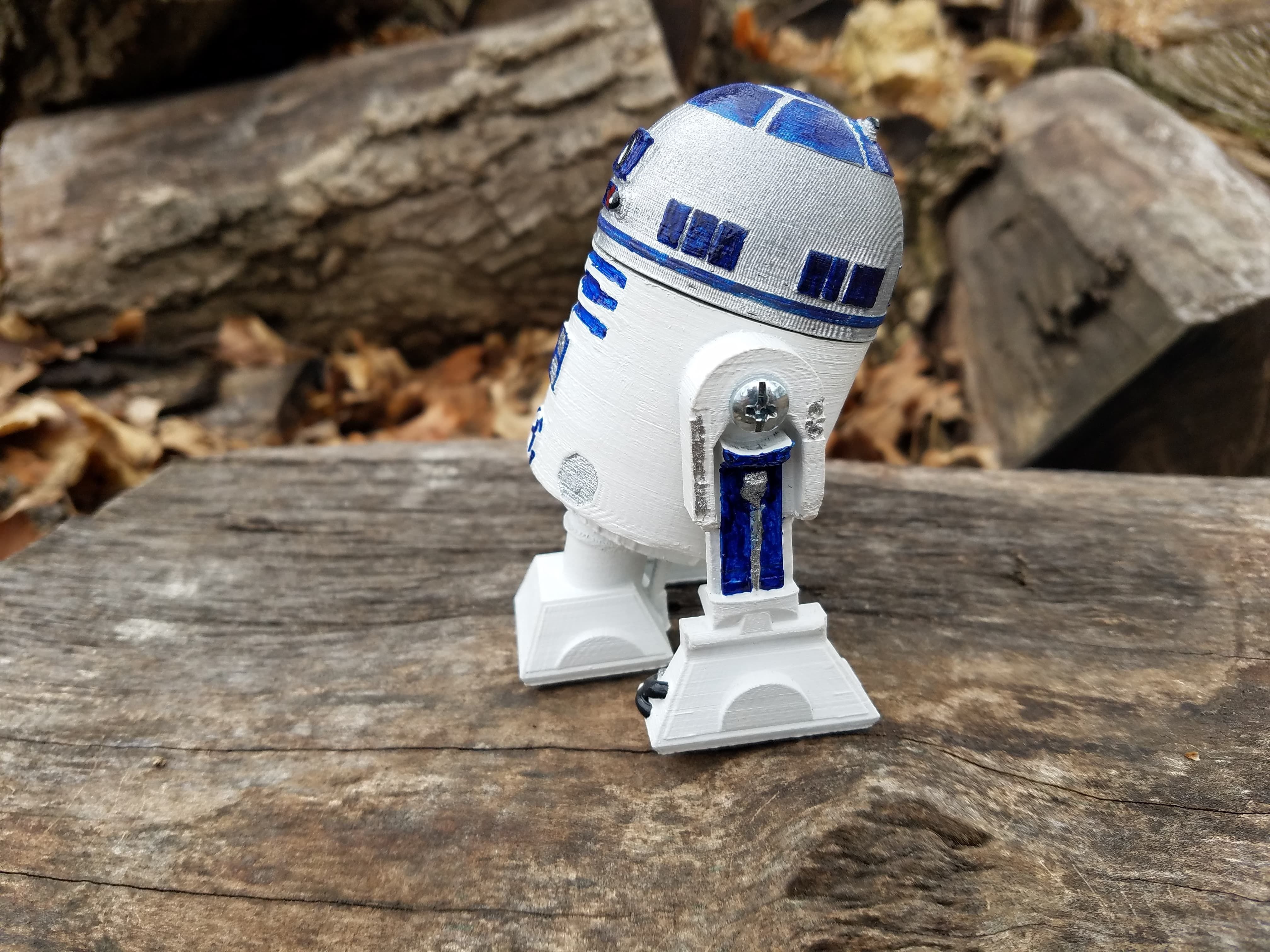 R2-D2 Star Wars Fan Art Model 3D print model_2