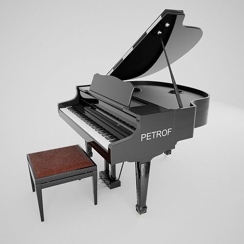 Piano Complete 3D model
