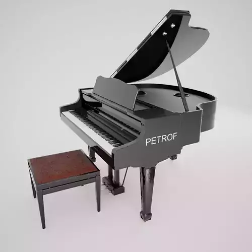 Piano Complete 3D model