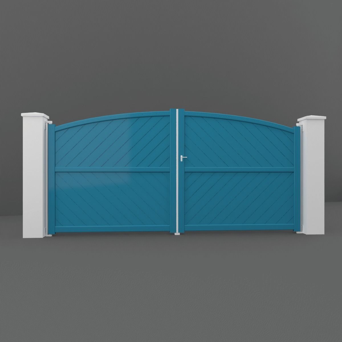Outdoor Gate  3D model_6
