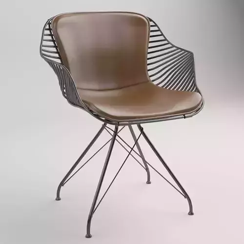 wire chair 