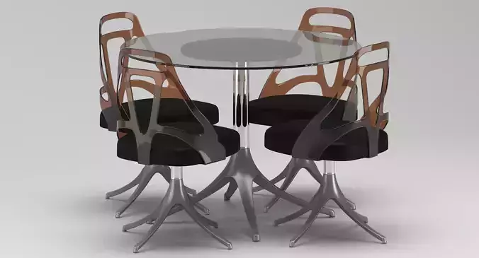 Dining Table and chairs 01