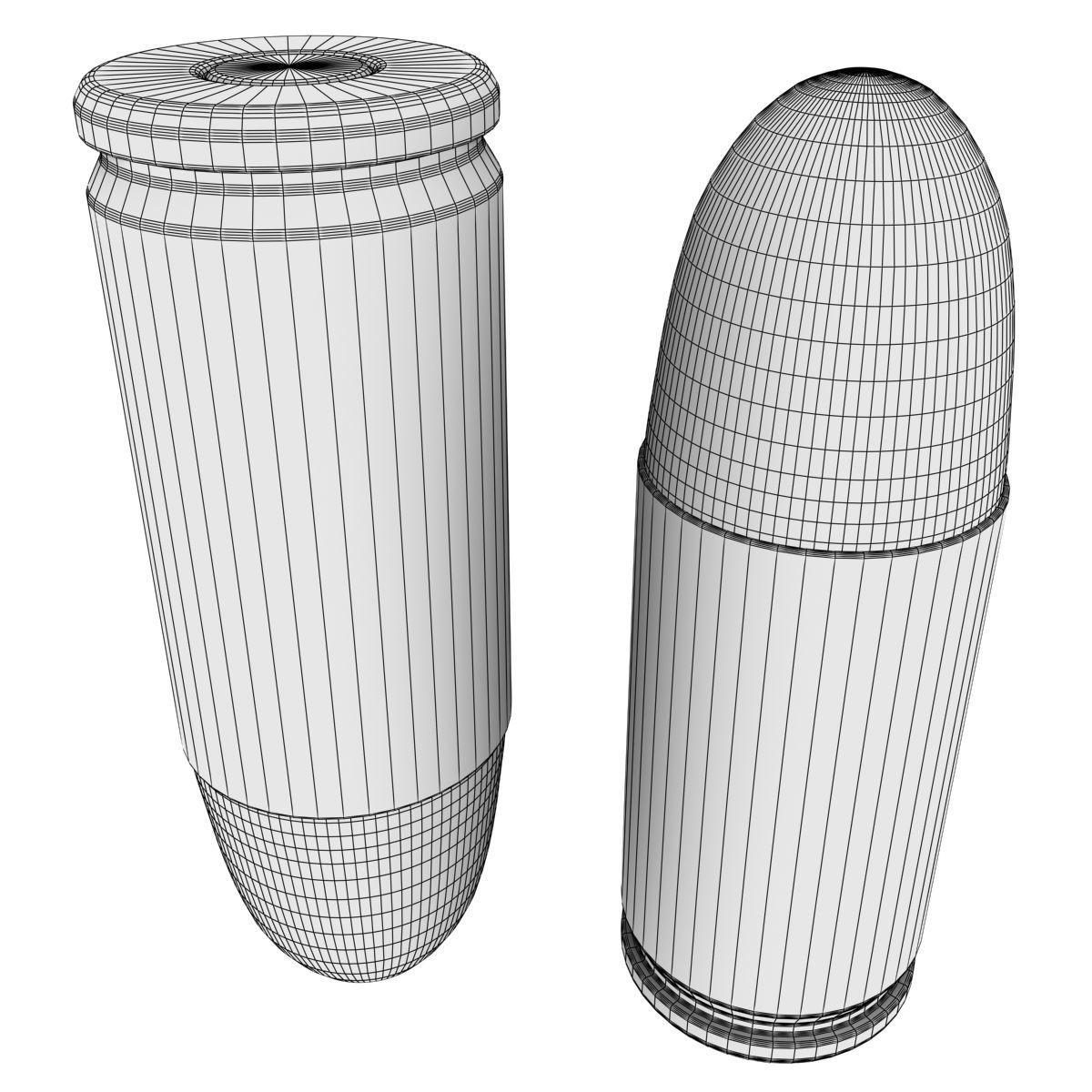 9x19 Parabellum Cartridge 3D model_4
