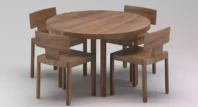 Dining Table and chairs 02
