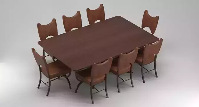Dining Table and chairs 04