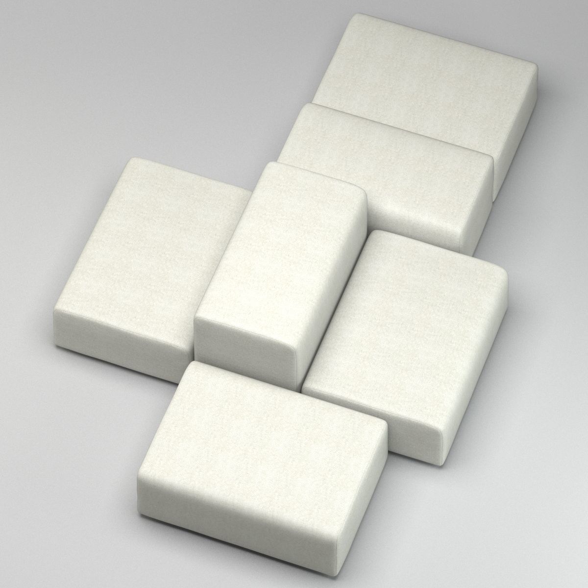 Divani ExtraWall Sofa 3D model_1