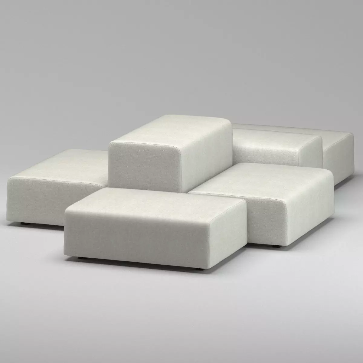 Divani ExtraWall Sofa 3D model_0