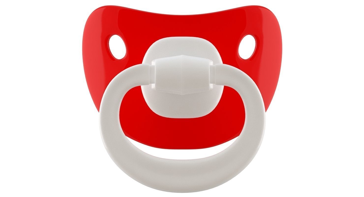 Pacifier 04 3D model_3