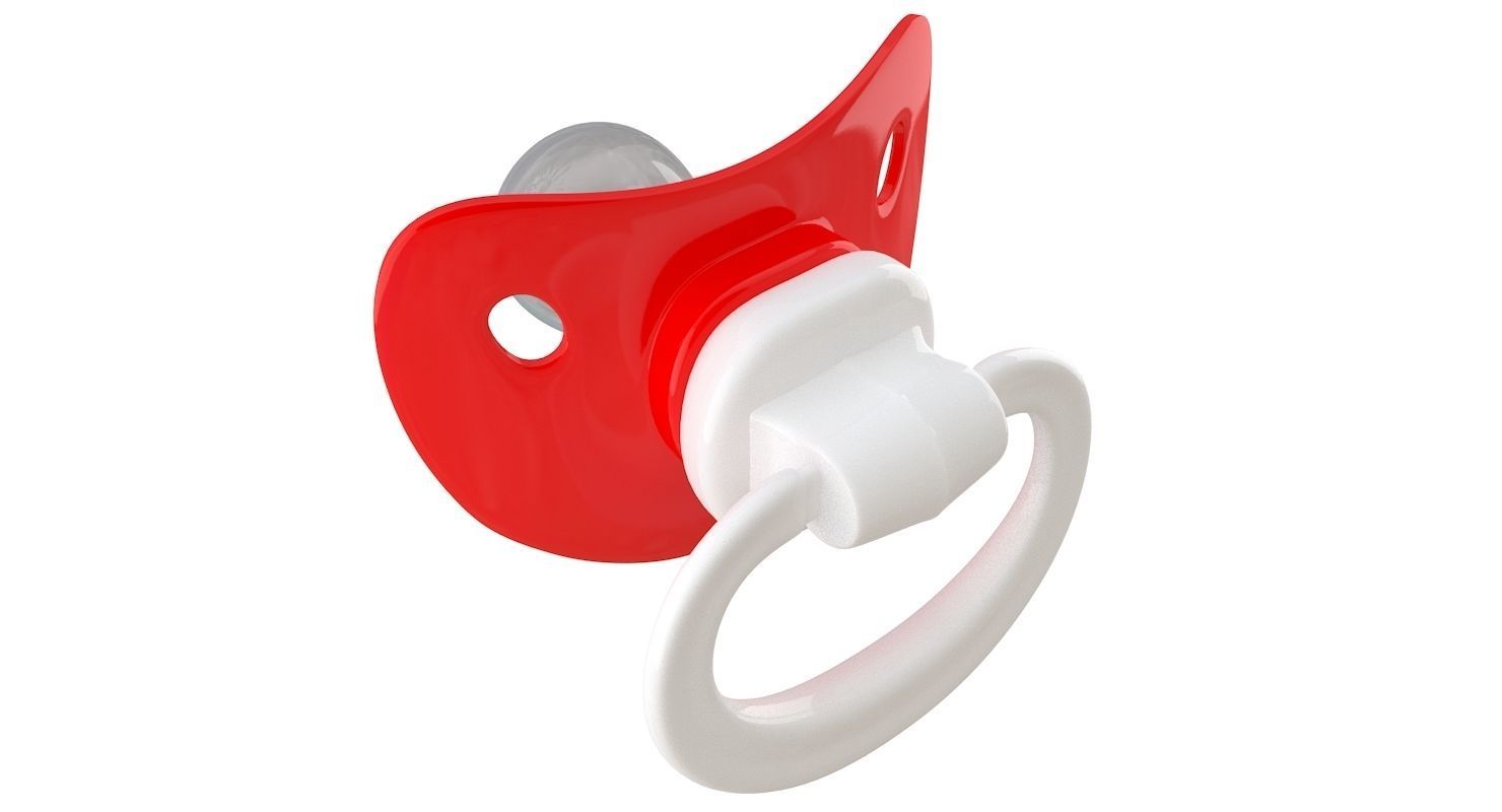 Pacifier 04 3D model_4