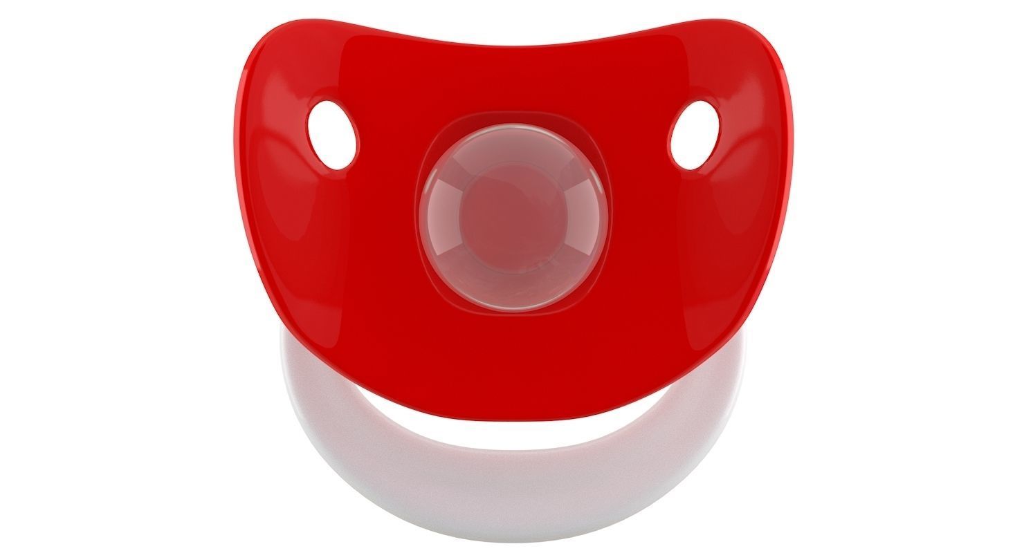 Pacifier 04 3D model_5