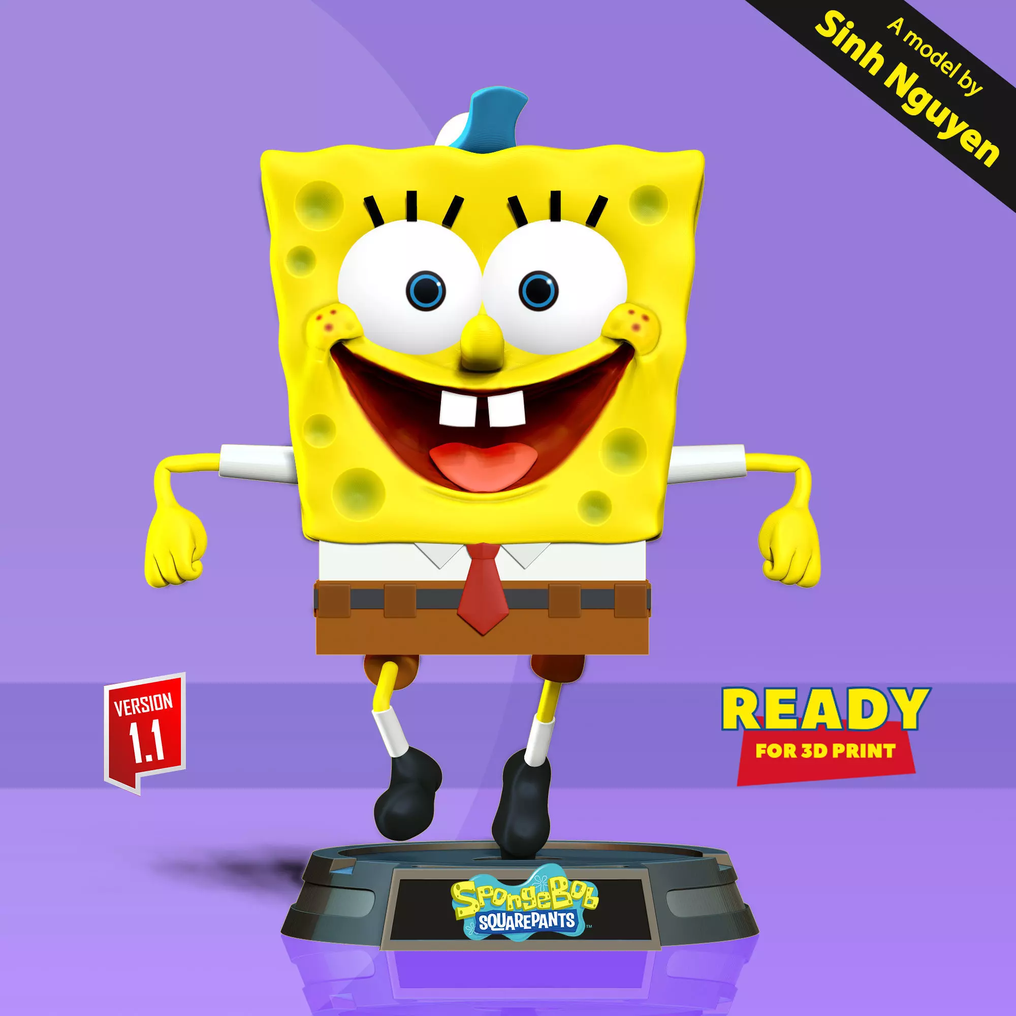 SpongeBob movie - Fan art 3D print model_0