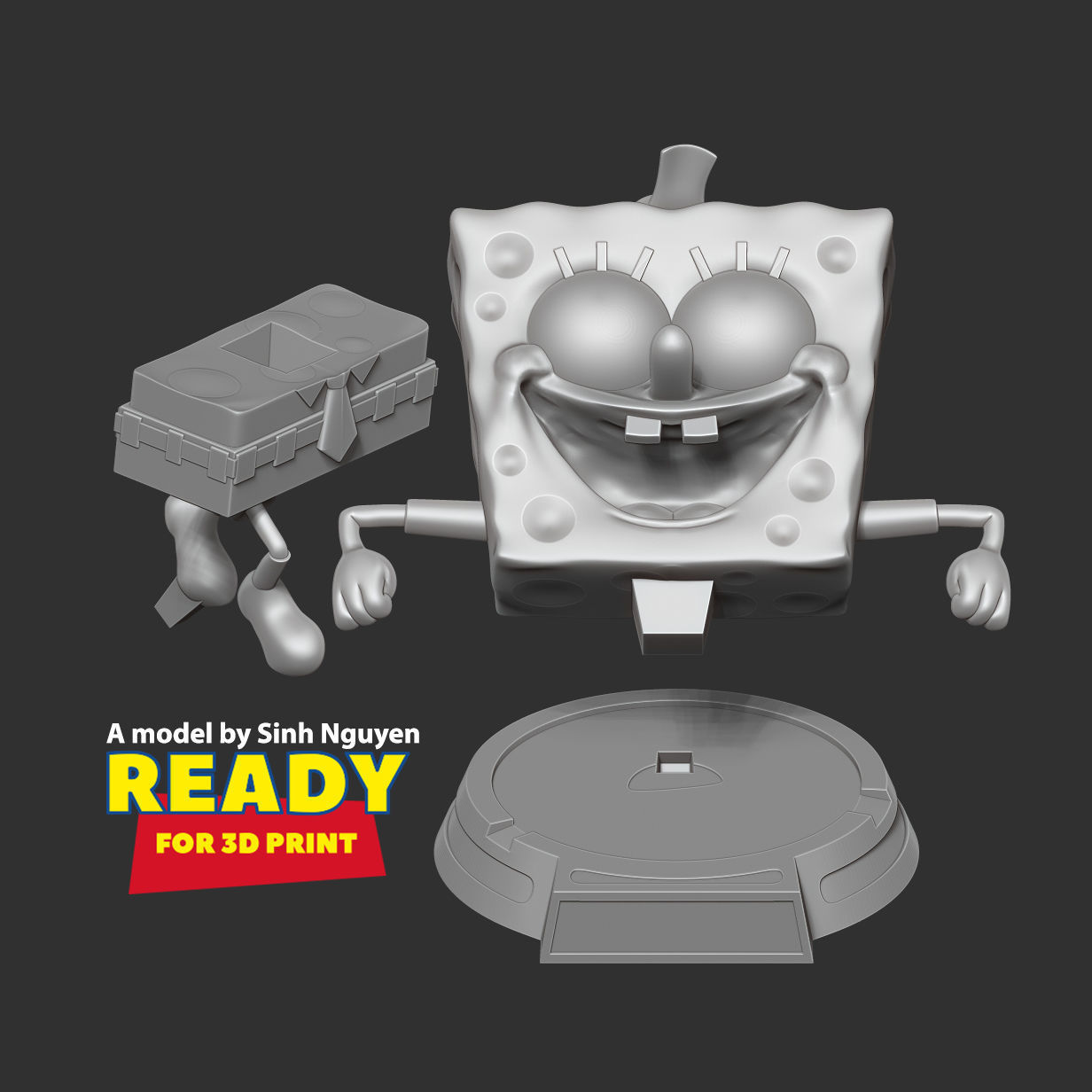 SpongeBob movie - Fan art 3D print model_2