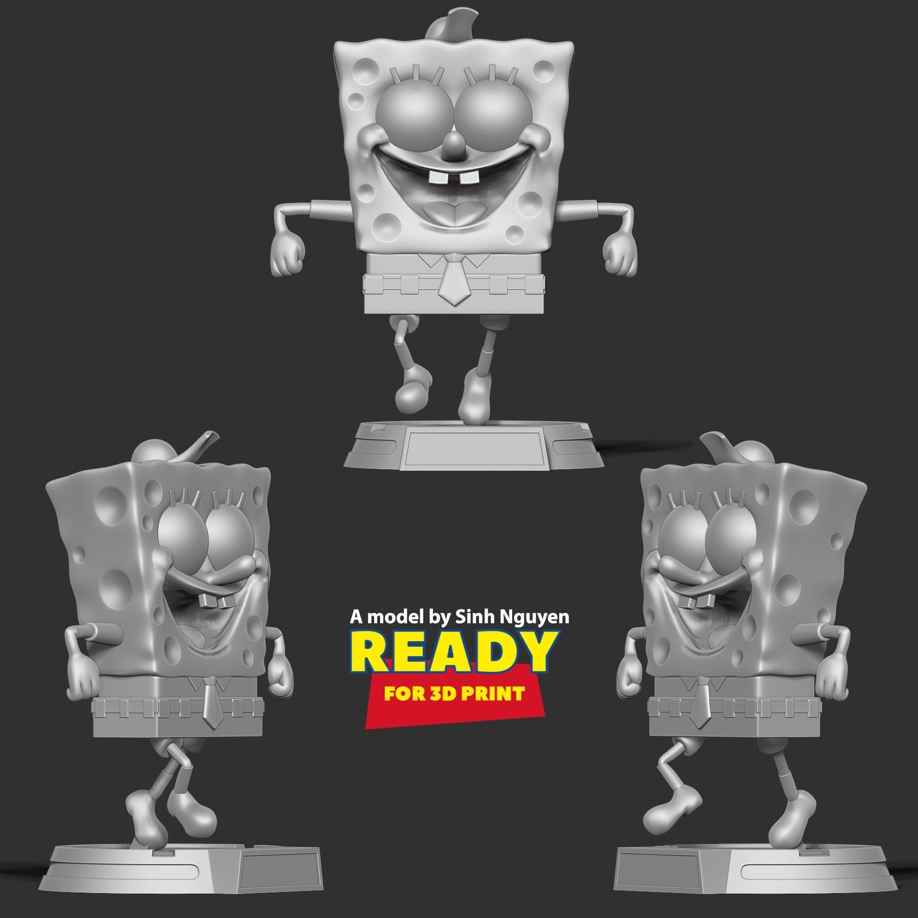 SpongeBob movie - Fan art 3D print model_4