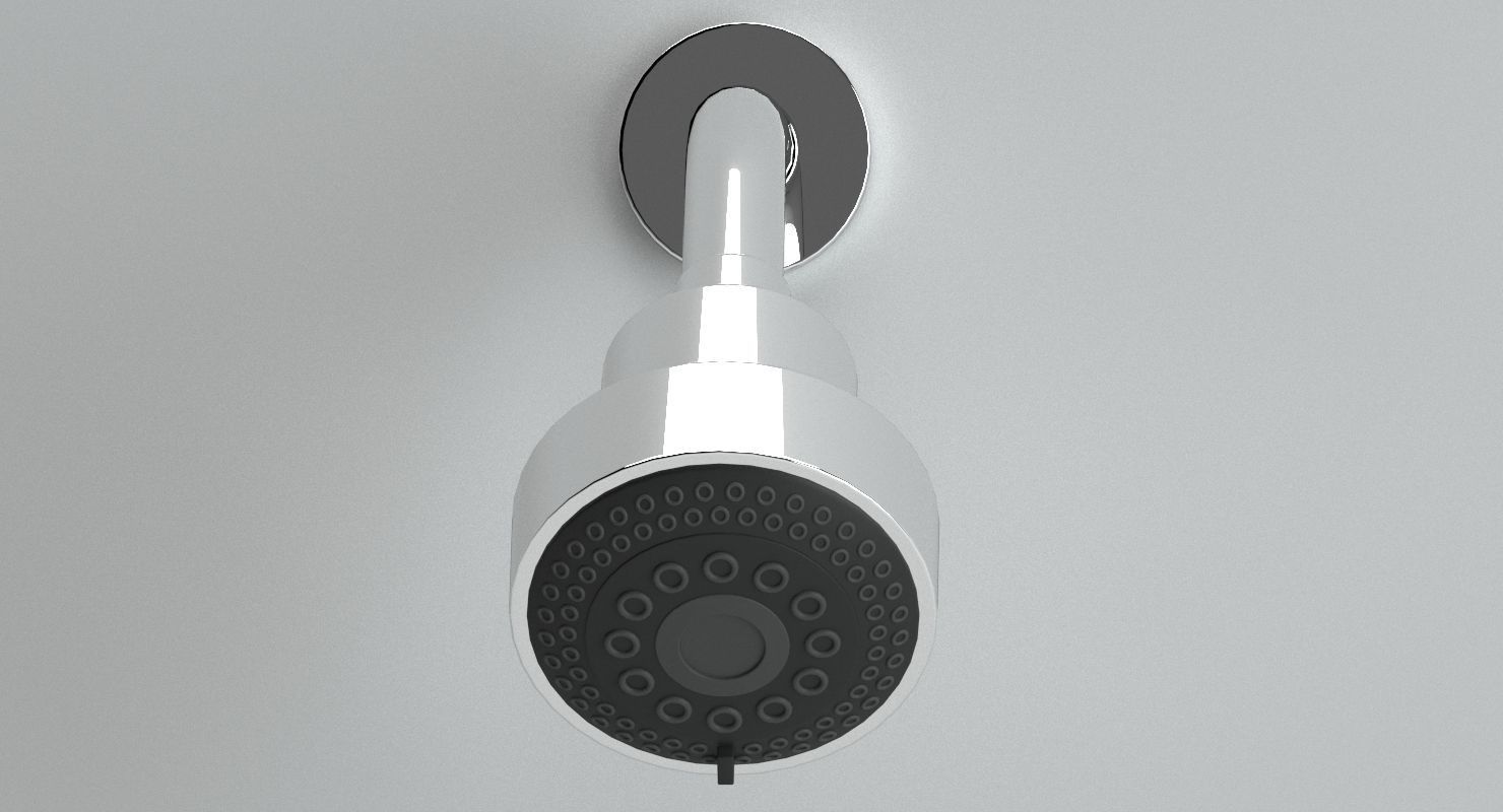 Dorn Bracht shower head 3D model_1