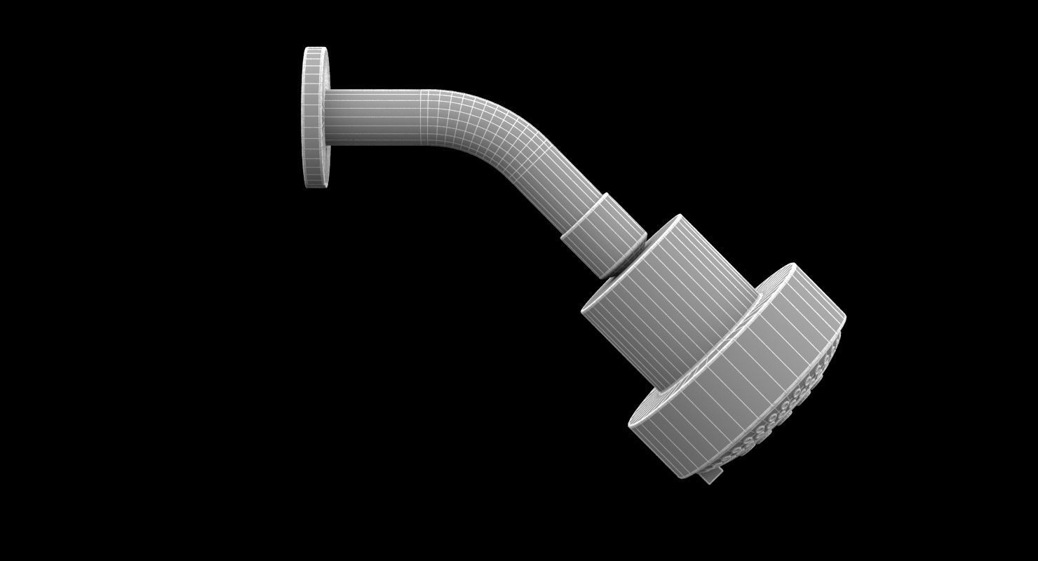 Dorn Bracht shower head 3D model_3