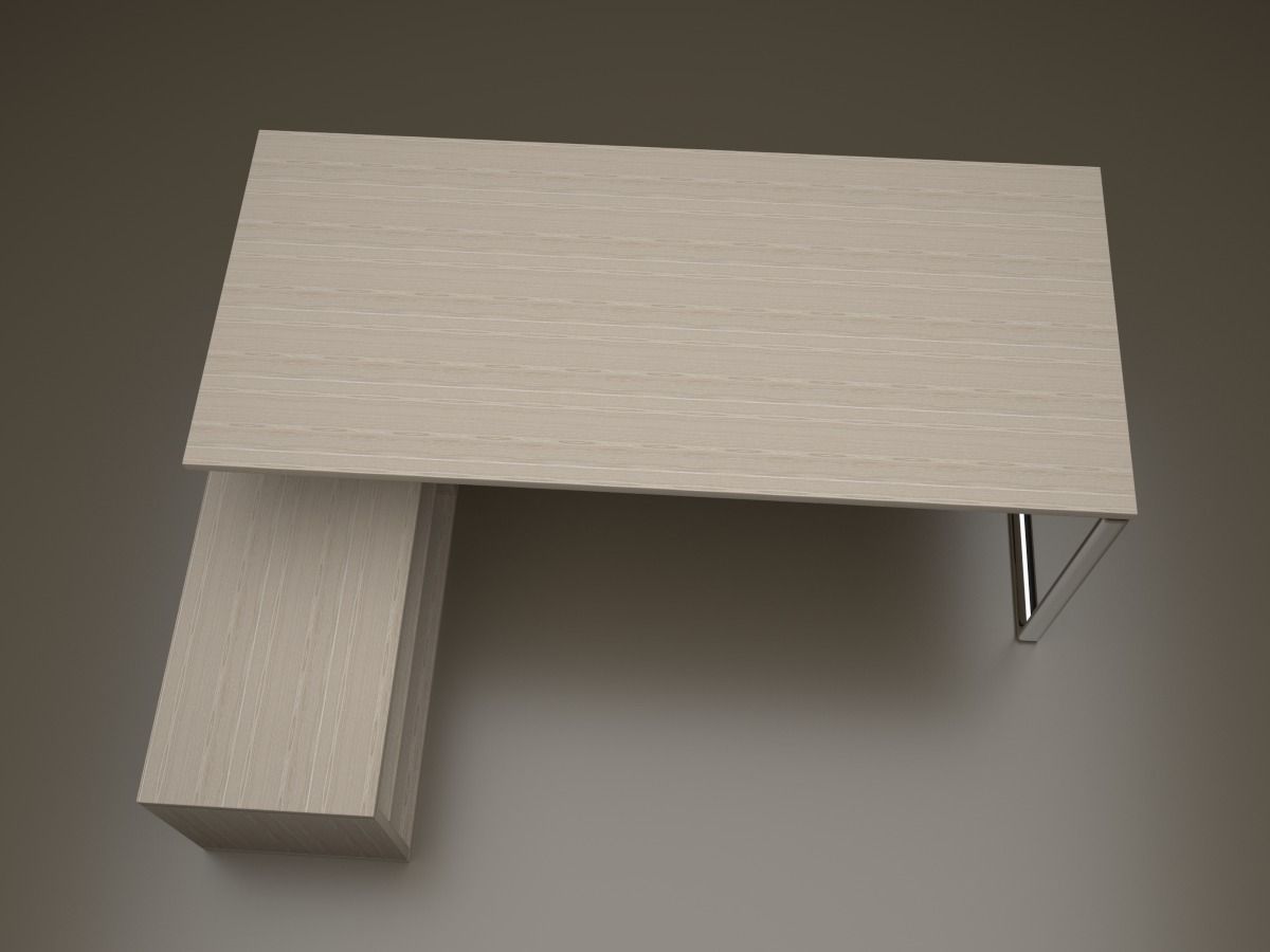 Office Desk 3D model_1