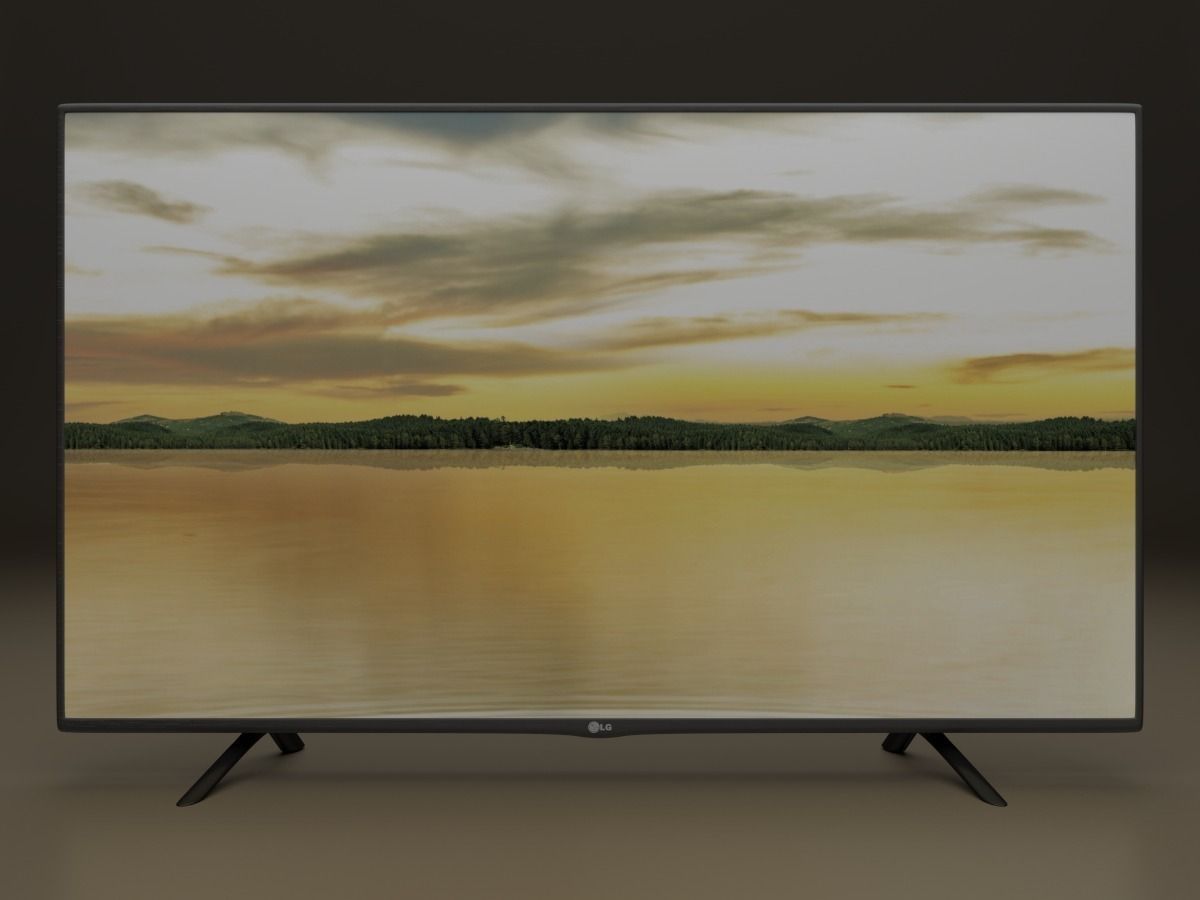 LG 42lf TV 3D model