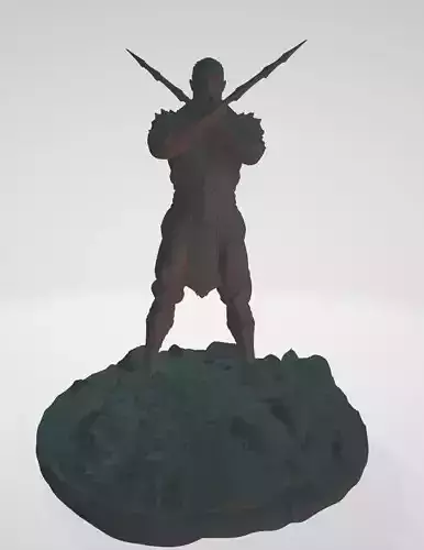 Baraka Statue Mortal Kombat 11