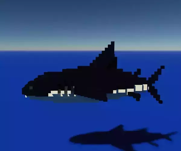 Voxel Shark