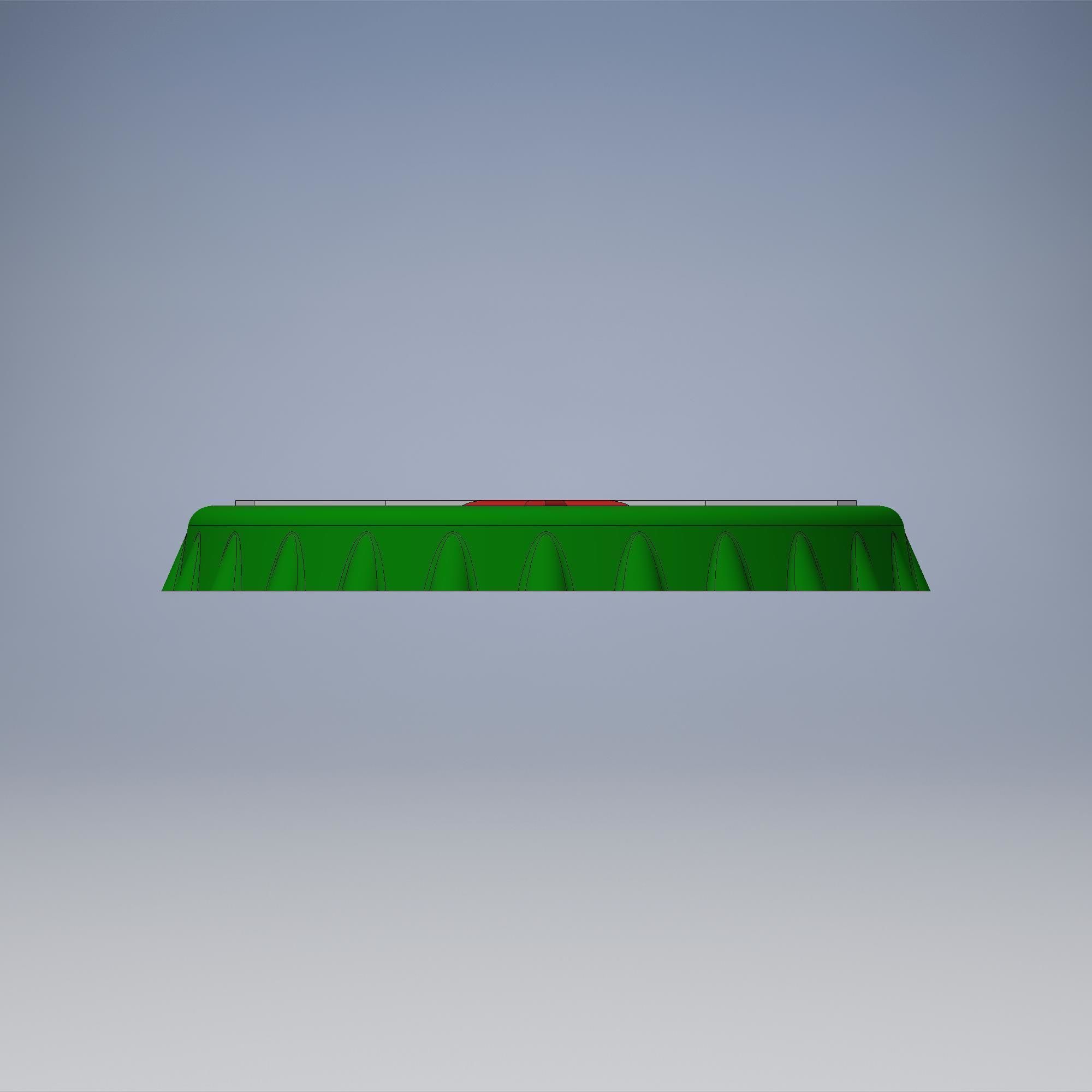 Heineken Bottle cap bar wall 3D print model_3