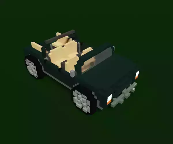 Voxel Jeep