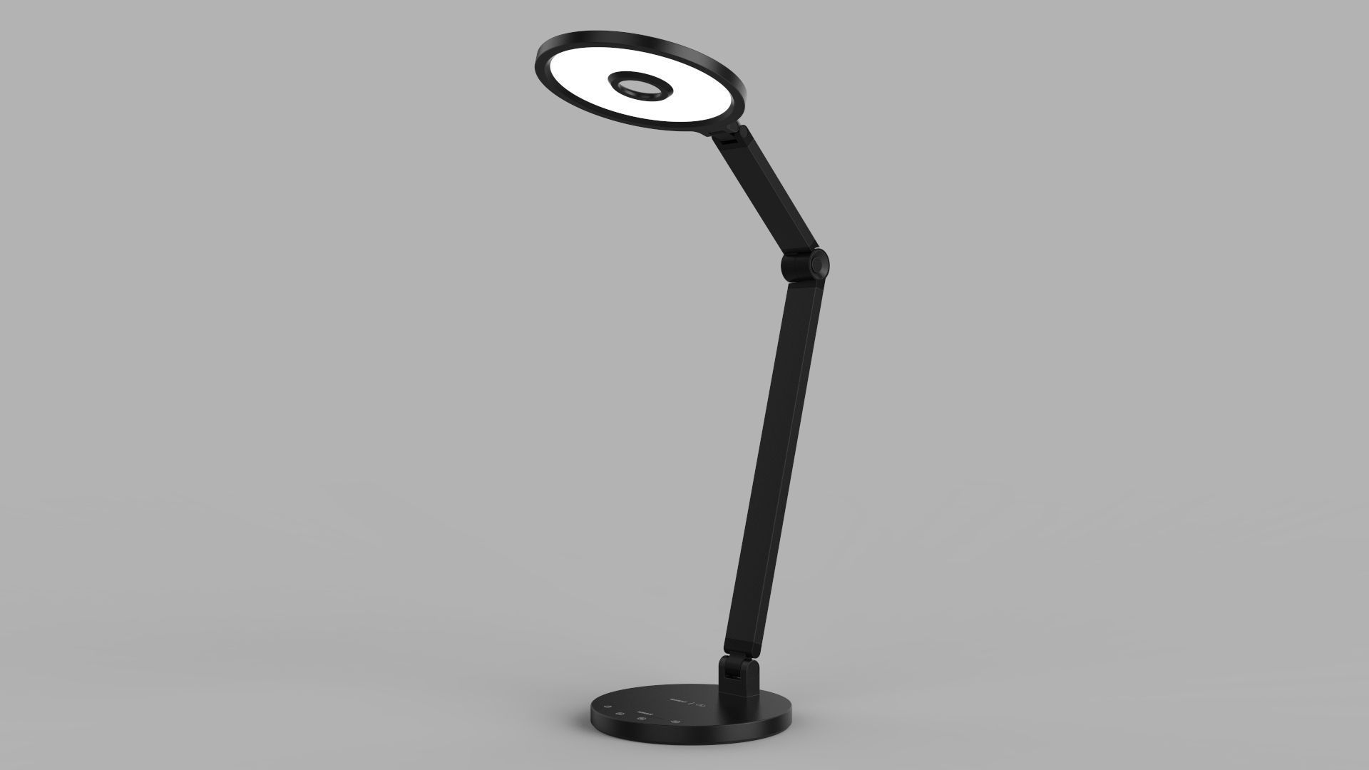 Momax QL8 Smart Desk Lamp Black 3D model_9
